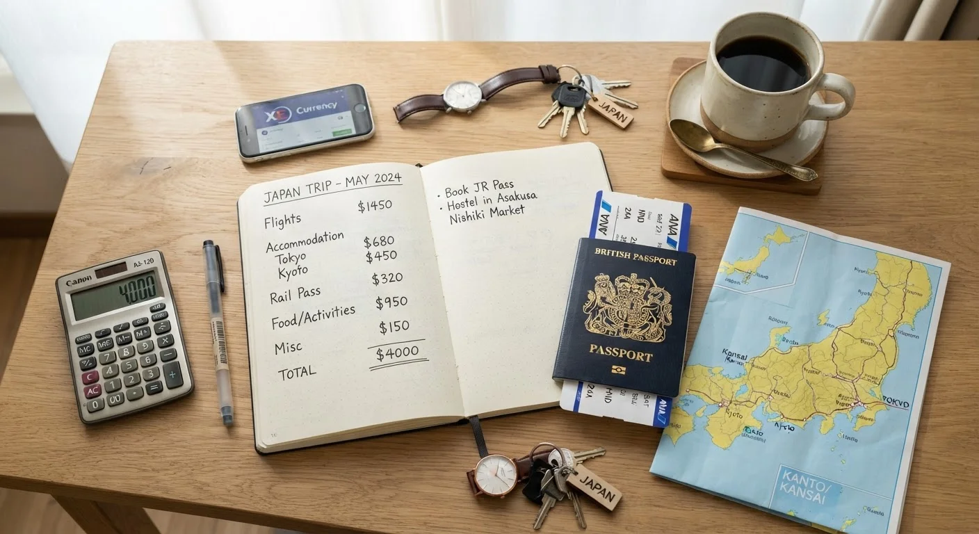 Building a Travel Budget That Doesn't Fall Apart Mid-Trip
