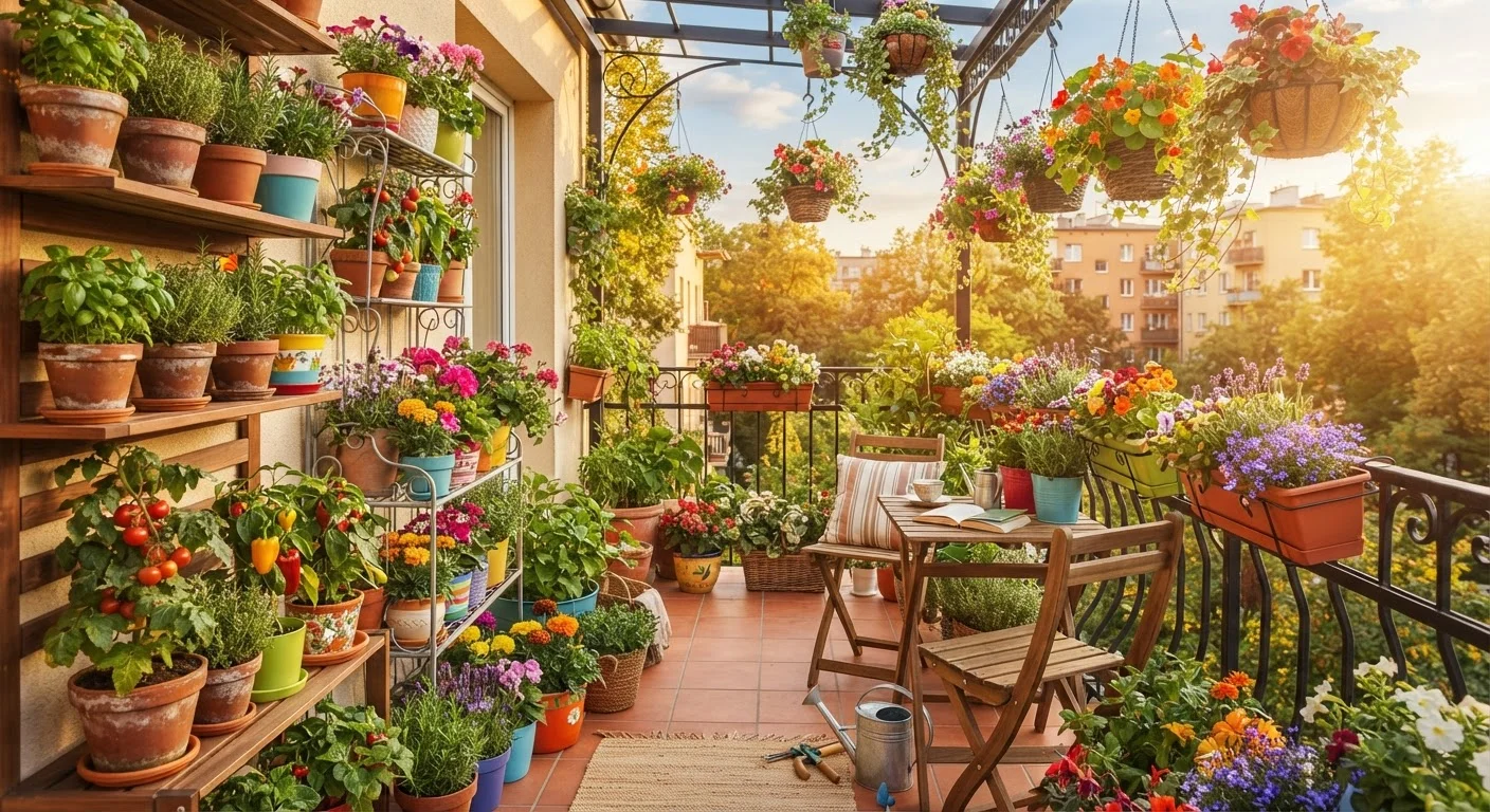 Container Gardening on Patios and Balconies