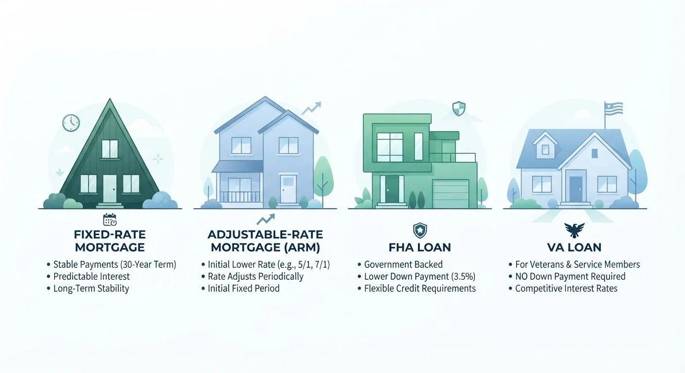 Conventional, FHA, VA, and USDA Loans: Which Fits Your Situation?