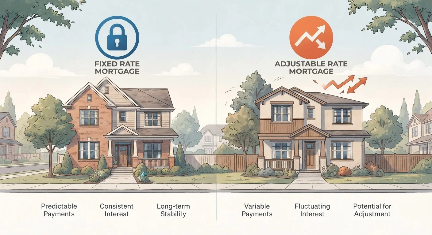 Fixed-Rate vs. Adjustable-Rate Mortgages: How Each Works Over Time