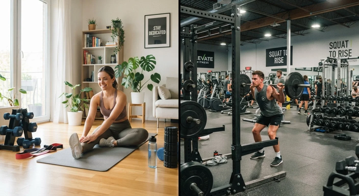 Home Workouts vs. Gym Training: Weighing the Real Trade-Offs