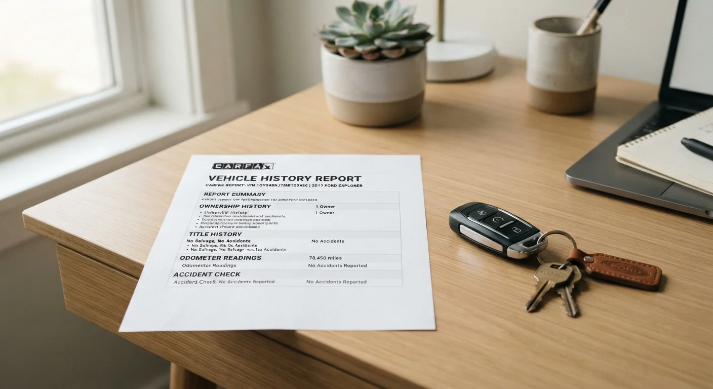 How to Read and Understand a Vehicle History Report