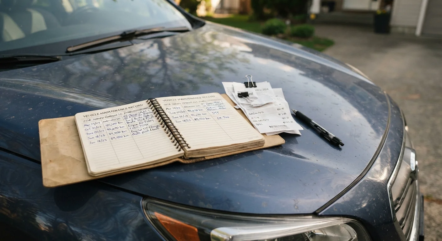Keeping a Personal Vehicle Maintenance Log