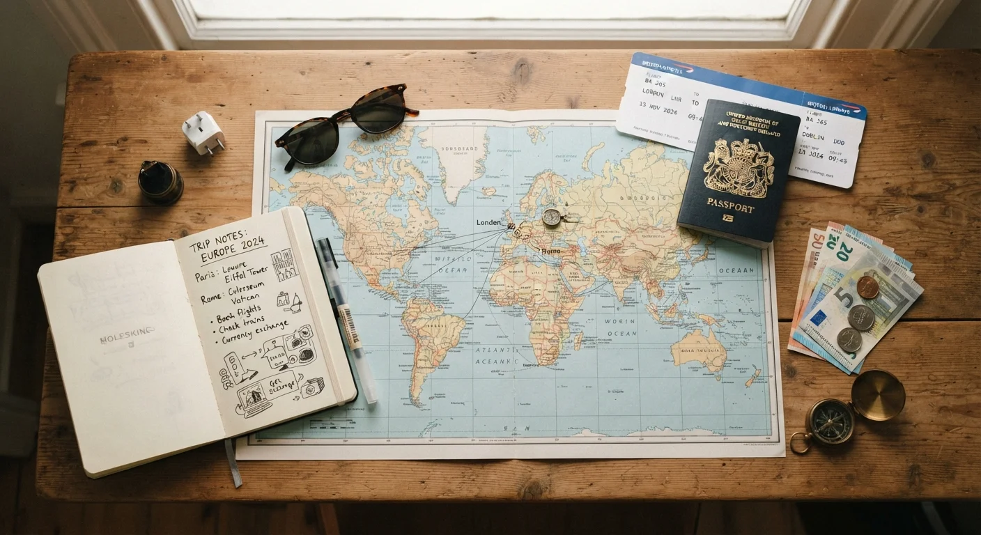 Planning International Travel: An End-to-End Framework