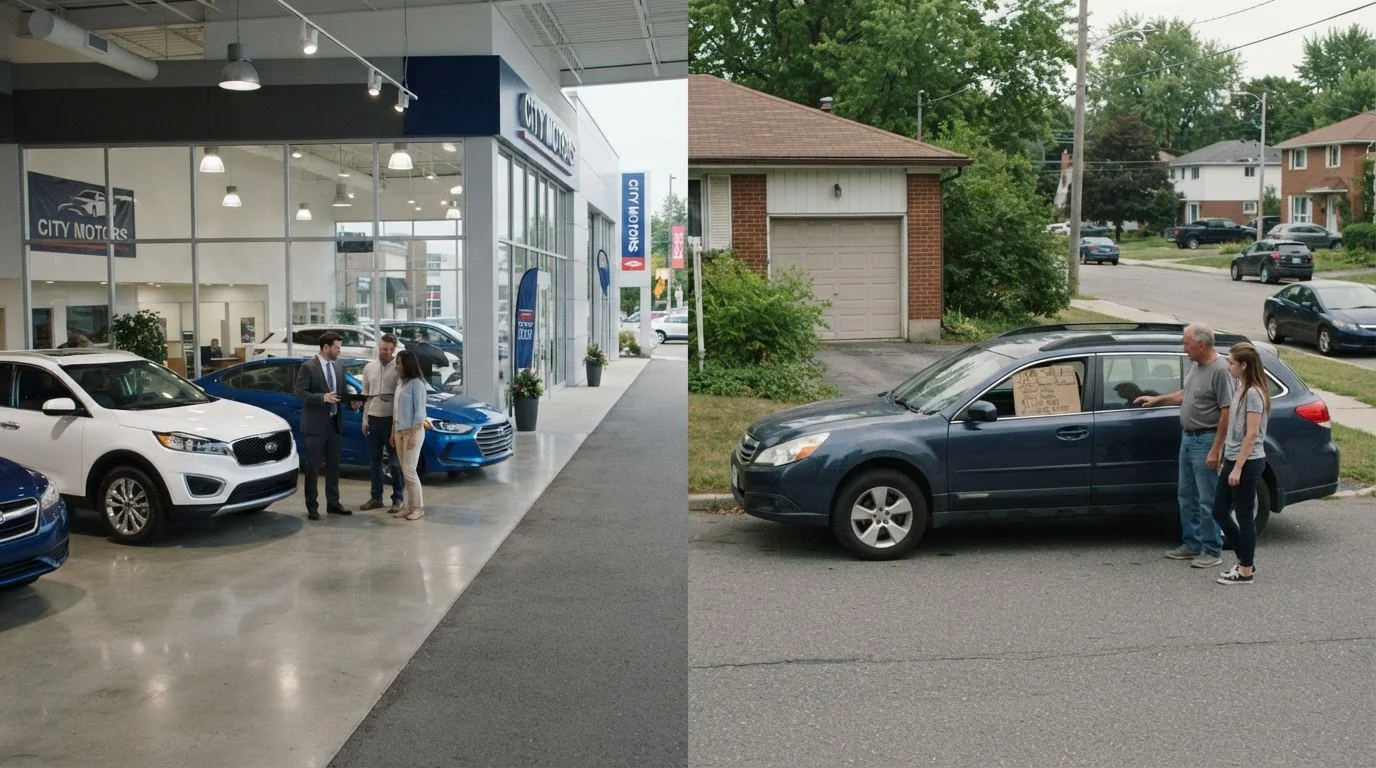 Private Seller vs. Dealership: What Changes About the Buying Process