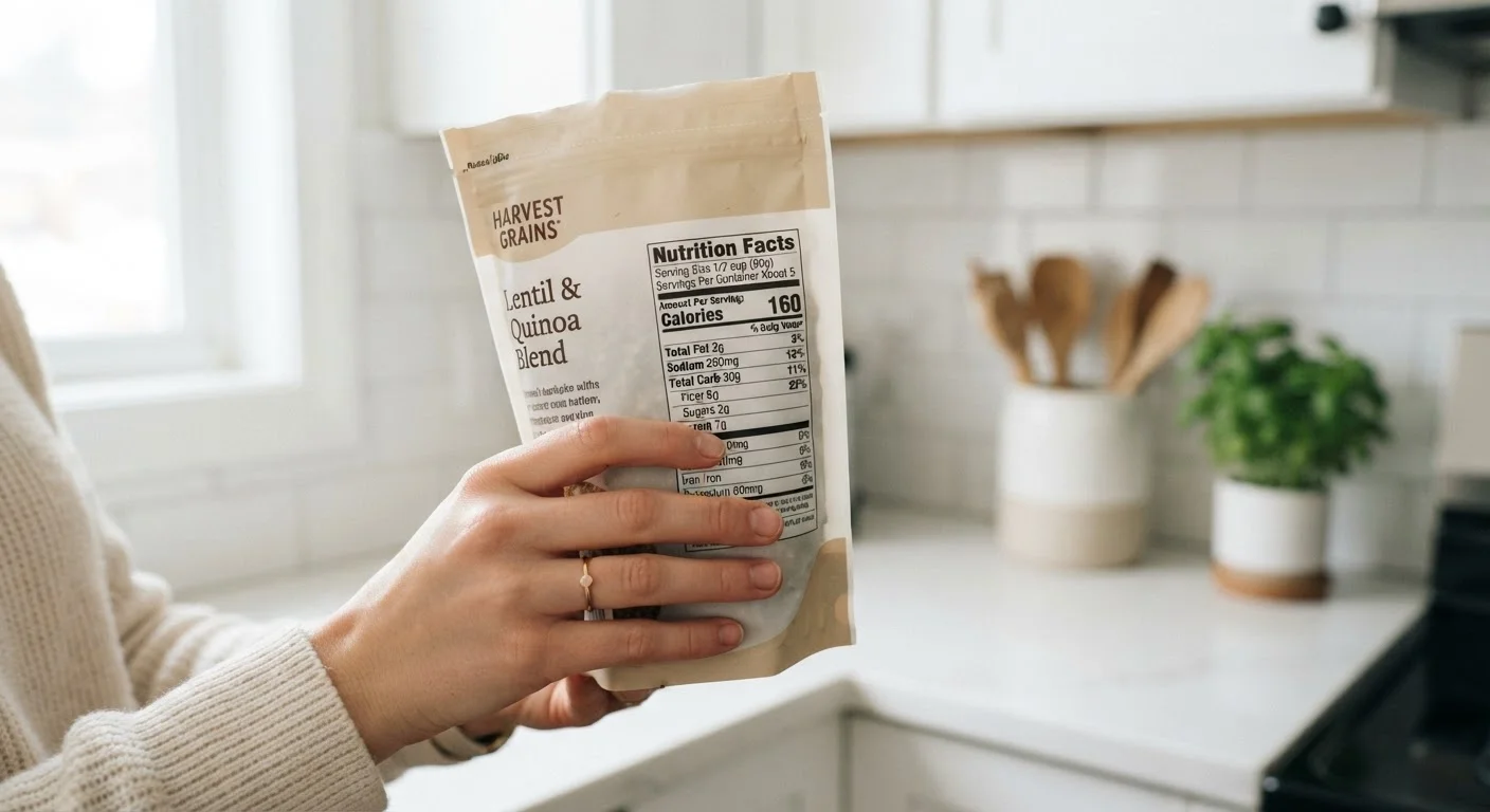 Reading a Nutrition Facts Label Without Getting Lost