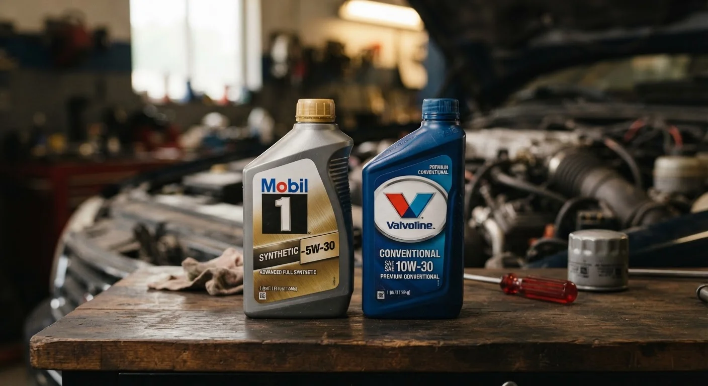 Synthetic vs. Conventional Motor Oil: What the Difference Means for Your Engine