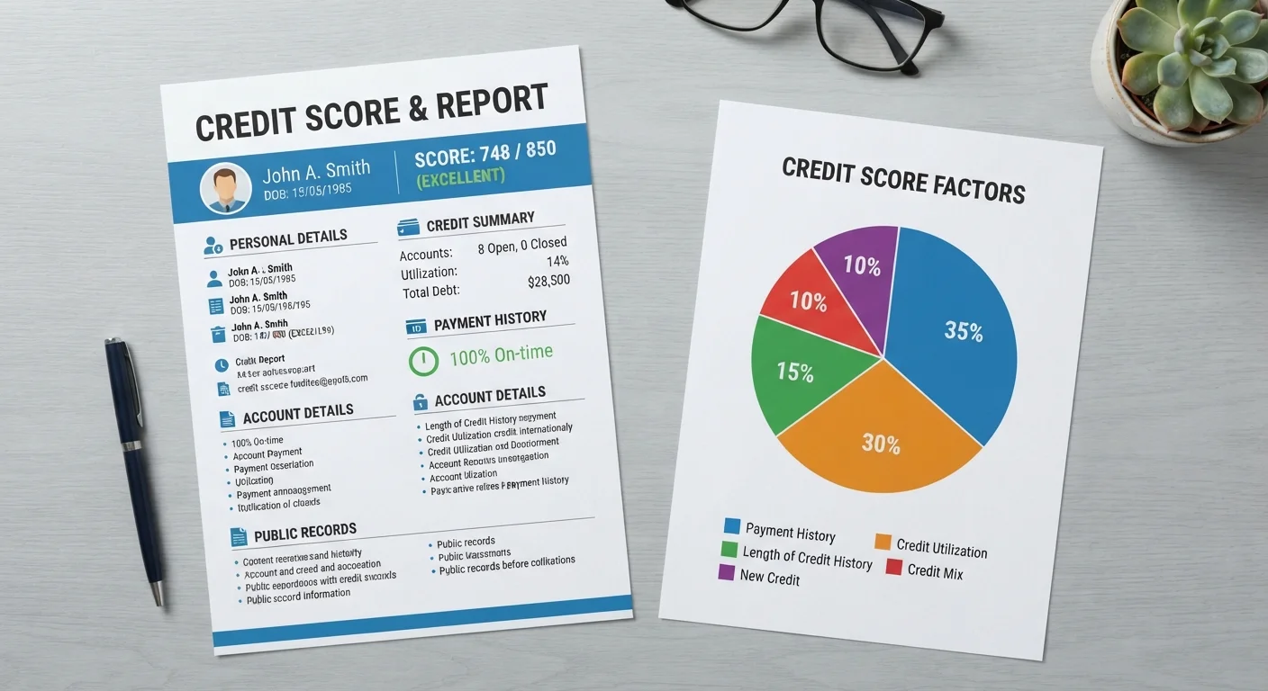 The Five Factors Behind Your FICO Score