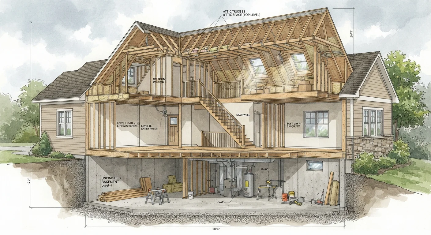 The Myths Homeowners Believe About Adding a Basement or Attic Space