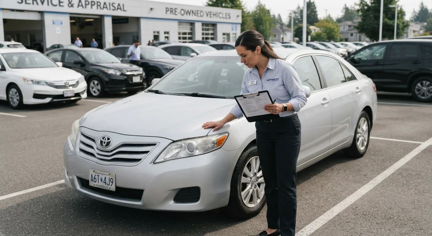 The Trade-In Process: What Dealers Offer and How That Figure Is Reached