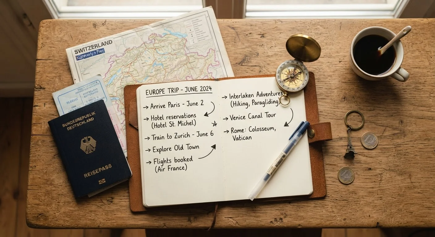 Trip Planning from Zero: A Practical Starting Point for First-Time Travelers